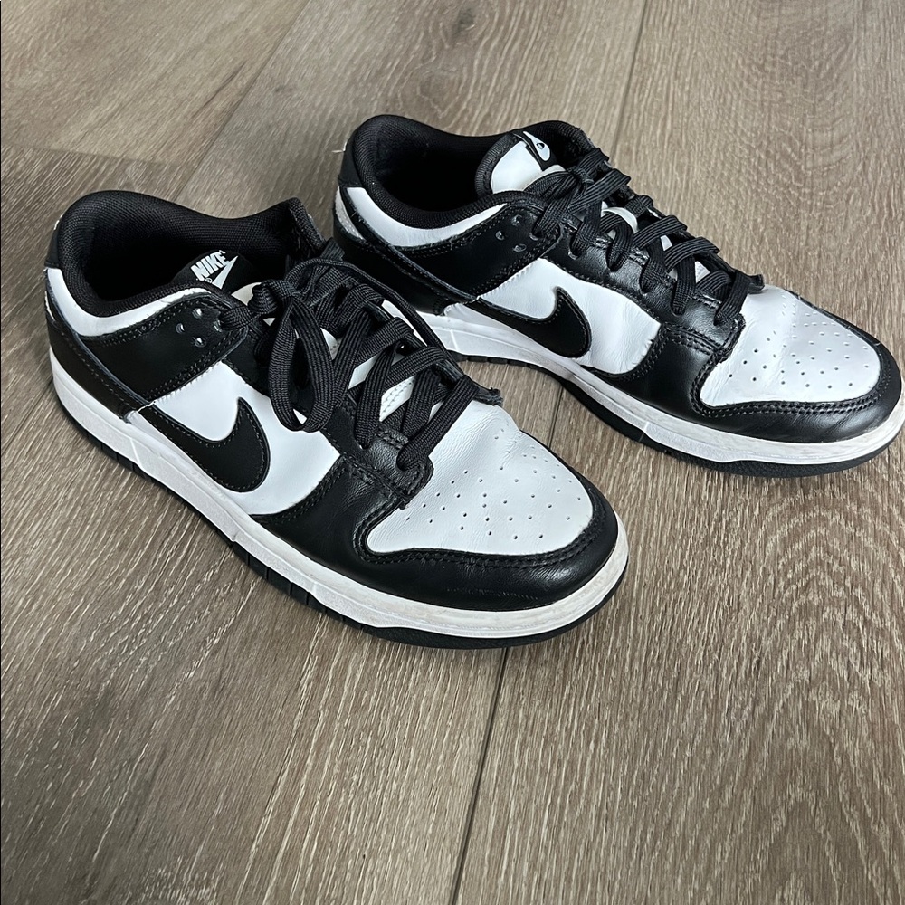 Nike Dunk Retro Black and White Panda Sneakers